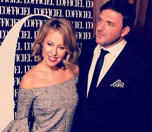 Максим Виторган и Ксения Собчак