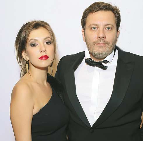 Сергей Минаев с женой