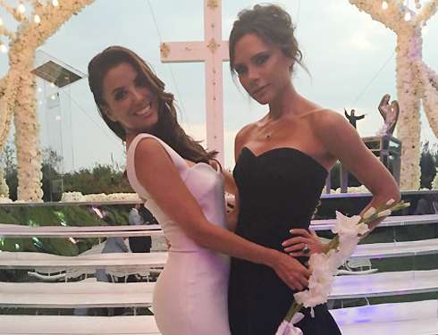 Виктория Бекхэм и Ева Лонгория