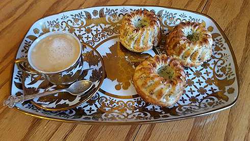 Творожные капкейки с маком