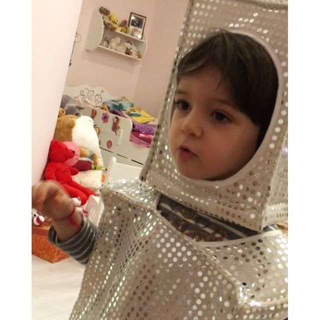 Сын Филиппа Мартин мечтает быть космонавтом Сын Филиппа Мартин мечтает быть космонавтом