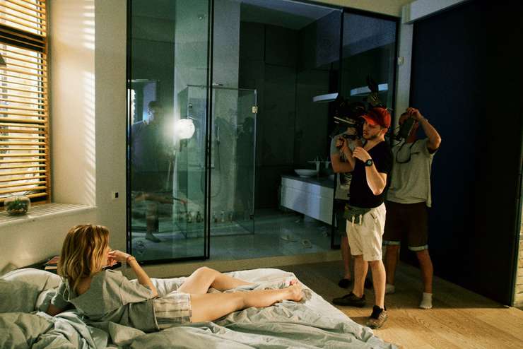 Съемки скандального видео длились 30 часов Съемки скандального видео длились 30 часов