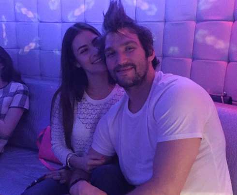 Анастасия Шубская и Александр Овечкин