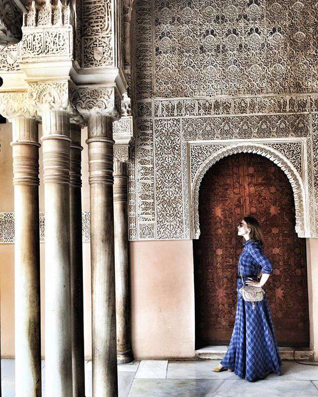 Дворец Alhambra в Гранаде восхитил звездную чету