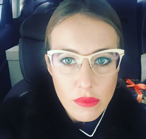 Собчак прилюдно разделась?