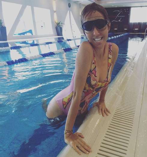 Эта фотография появилась в микроблоке день назад. И там тоже не заметен животик Эта фотография появилась в микроблоке день назад. И там тоже не заметен животик