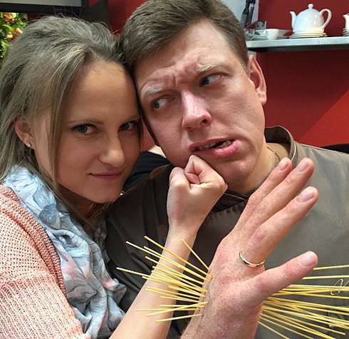 Анна Бегунова и Сергей Лавыгин в феврале стали родителями