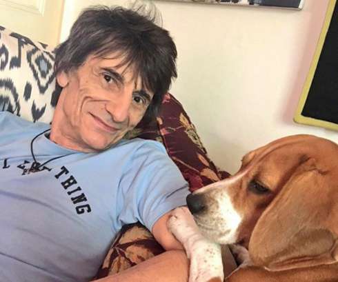 Ронни Вуд снова стал отцом