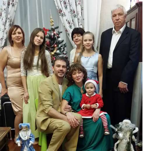 У Сергея Губанова большая семья