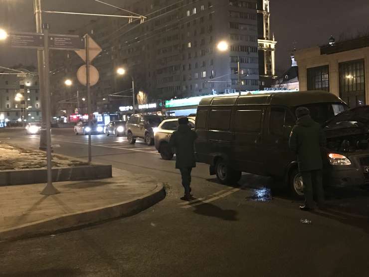 Машина, ставшая виновником аварии Машина, ставшая виновником аварии