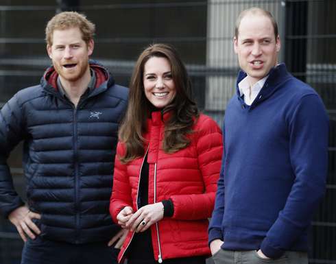 Принц Гарри, Кейт Миддлтон и принц Уильям