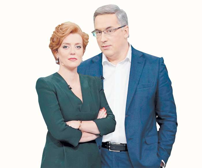 Андрей Норкин и Ольга Белова