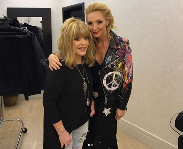 Алла Пугачева и Кристина Орбакайте на концерте