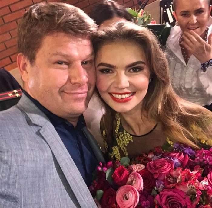 Дмитрий Губерниев и Алина Кабаева