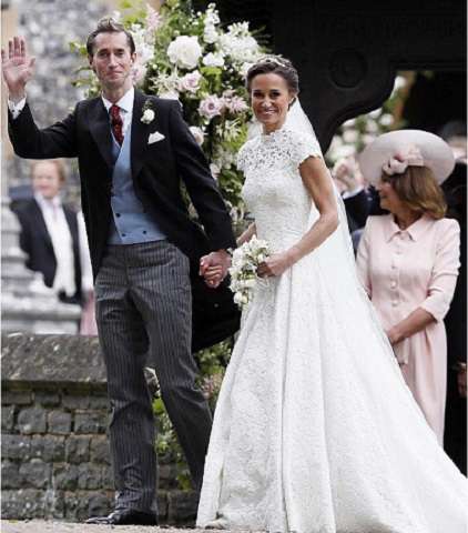 Джеймс Мэттьюс и Пиппа Миддлтон