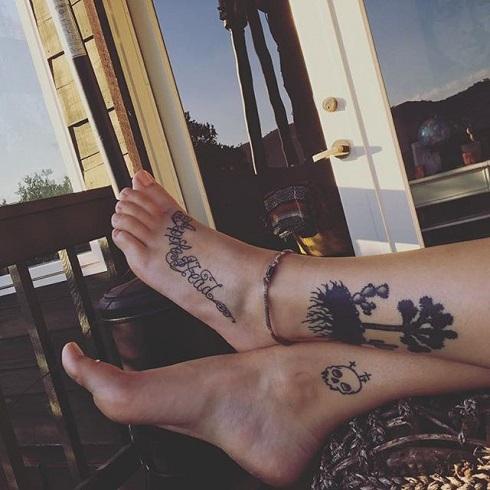 Дочь Майкла Джексона сделала новейшую татуировку в честь покойного отца