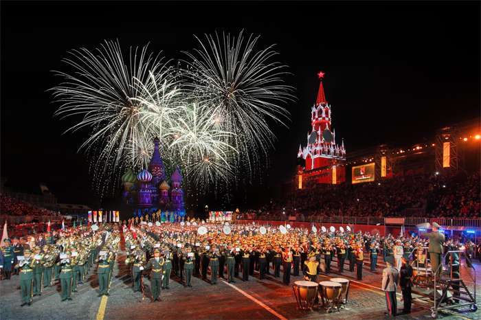 На фестивале «Спасская башня» вновь собрались военные оркестры из разных стран
