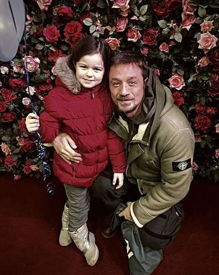 Алексей Макаров и его дочь Варя