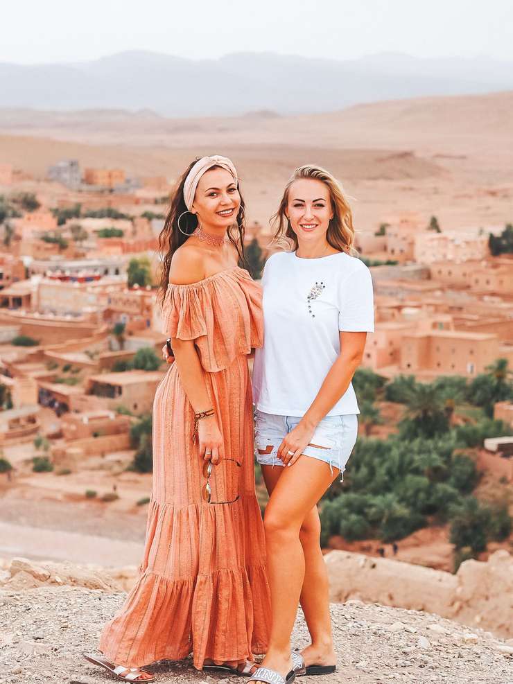 В Марокко Инна полетела с подругой - женой футболиста Евгенией Торбинской