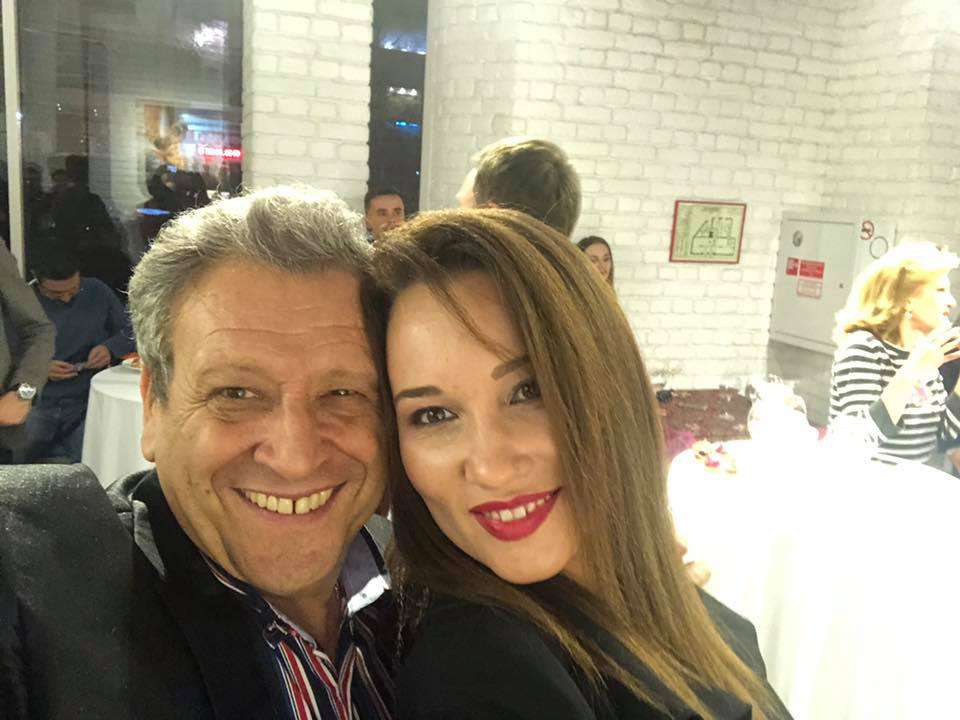 Борис Грачевский с женой - певицей Екатериной Белоцерковской