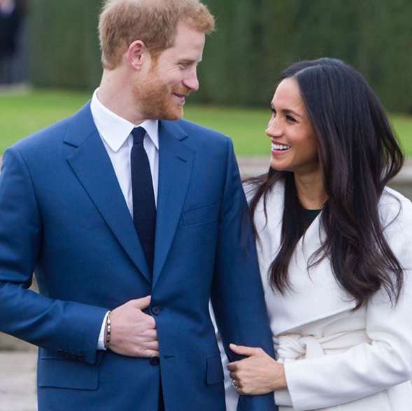 Принц Гарри и Меган Маркл объявили о помолвке в ноябре 2017 года