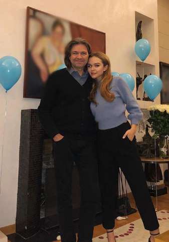 Дмитрий Маликов с дочерью Стефанией