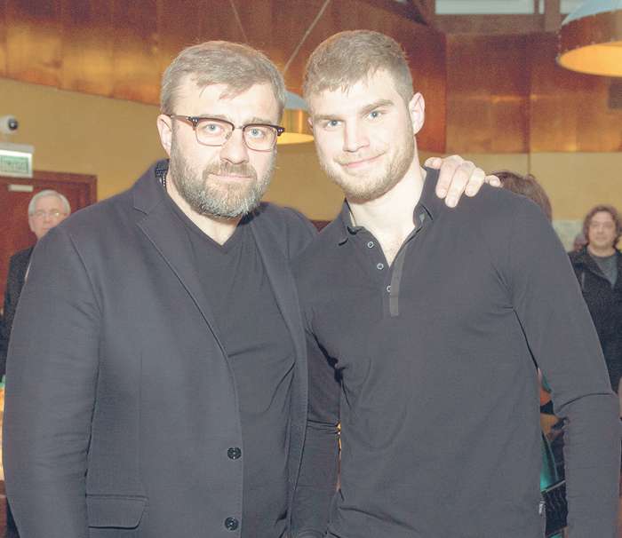 Михаил Пореченков с сыном Владимиром