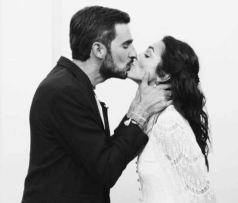 Сати Казанова с мужем