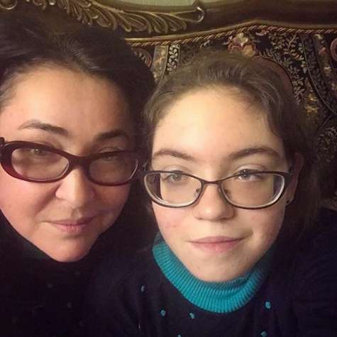 Лолита Милявская с дочерью