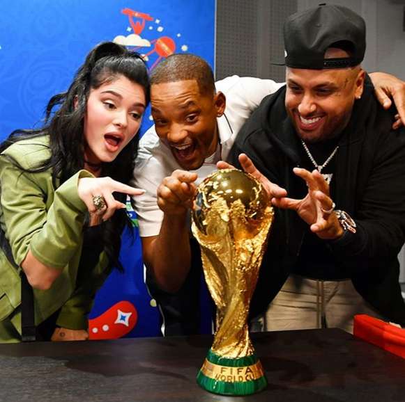 Уилл Смит прибыл в Россию, чтобы выступить на церемонии закрытия ЧМ