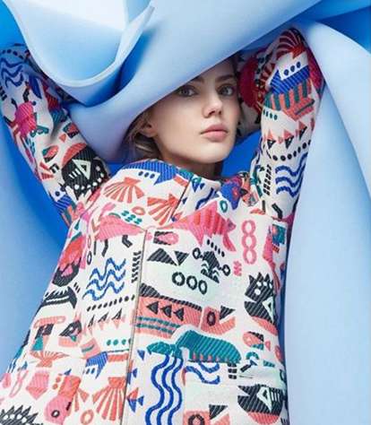 Необычный этнический орнамент на пике моды Необычный этнический орнамент на пике моды