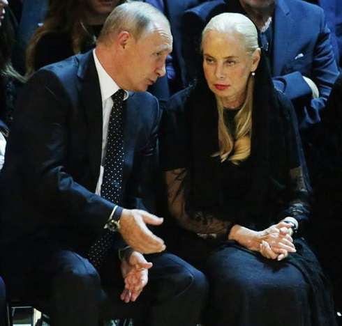 Владимир Путин и Нелли Кобзон