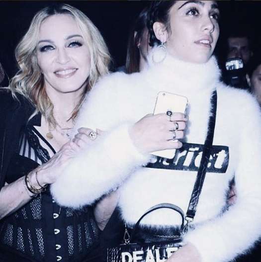 Мадонна с дочерью Лурдес Чикконе-Леон