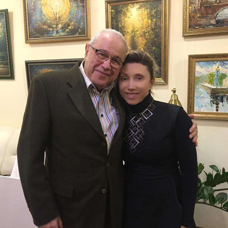 Евгений Петросян и Елена Воробей