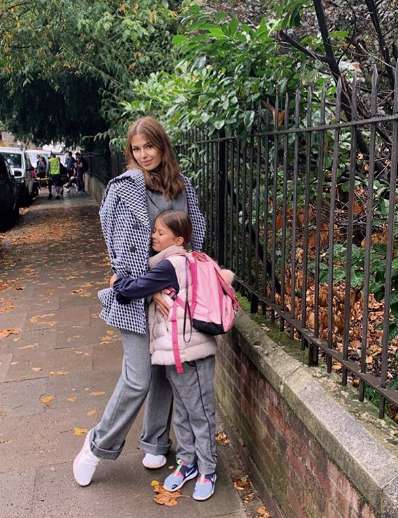 Виктория Боня с дочкой Анджелиной