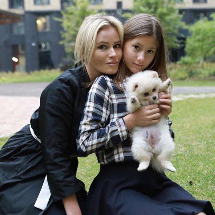 Дана Борисова с дочкой Пролиной