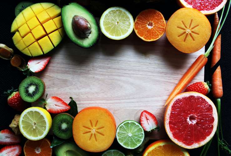 Основные пищевые источники электролитов - фрукты и овощи