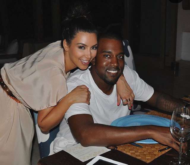 Ким Кардашьян и Канье Уэст