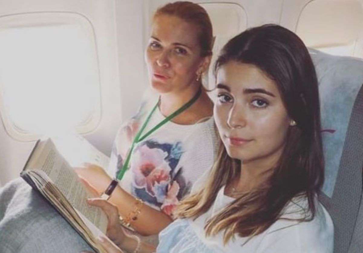 Алена Яковлева с дочкой Марией