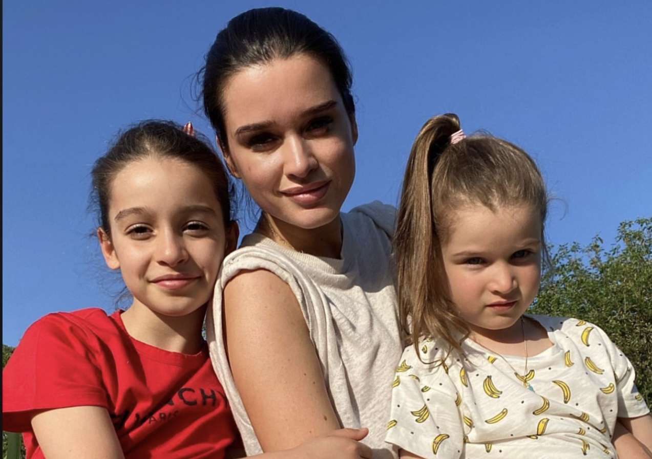 Ксения Бородина со своими дочками