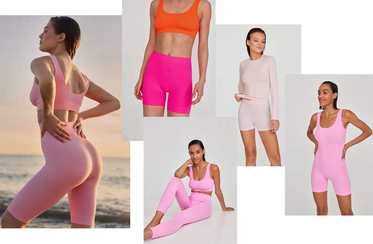 У российского бренда базового нижнего белья и одежды Belle YOU есть велосипедки разных оттенков розового