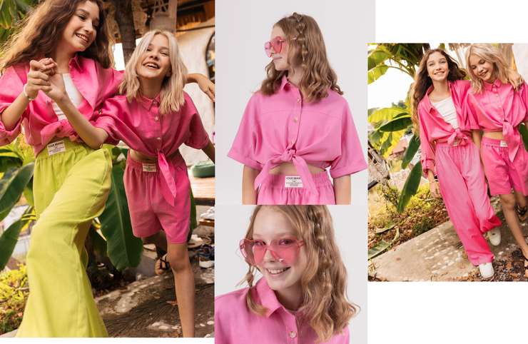 В летней коллекции Orby много моделей розового цвета