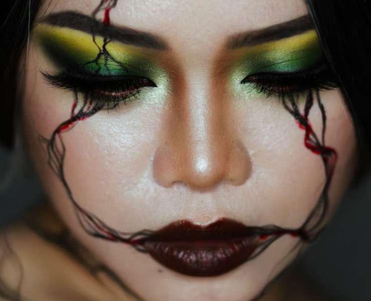 Мейкап на Хэллоуин: 5 идей с советами визажиста, которые легко повторить дома Мейкап на Хэллоуин: 5 идей с советами визажиста, которые легко повторить дома