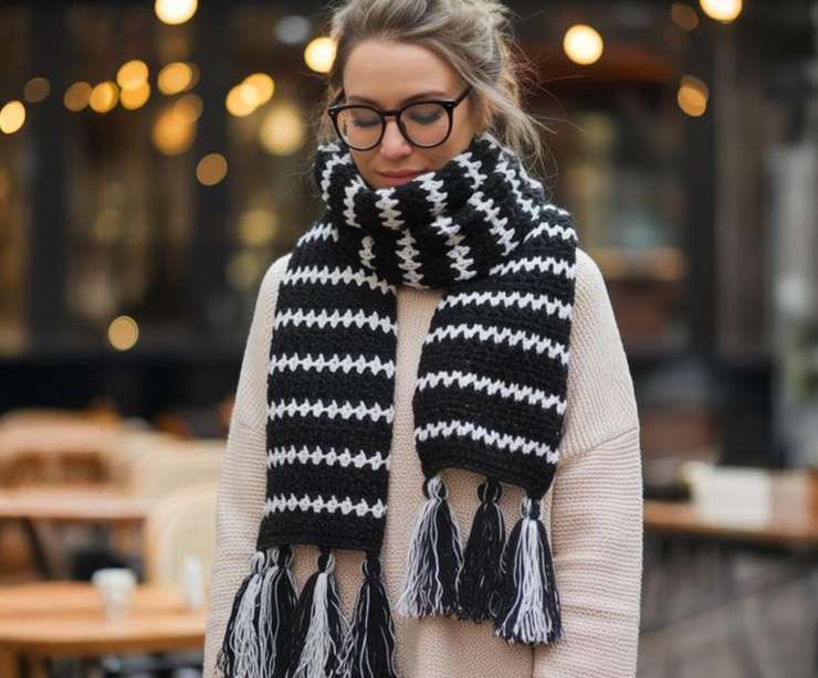 Какой шарф подобрать к зиме 2025−2026 и с чем его носить Какой шарф подобрать к зиме 2025−2026 и с чем его носить