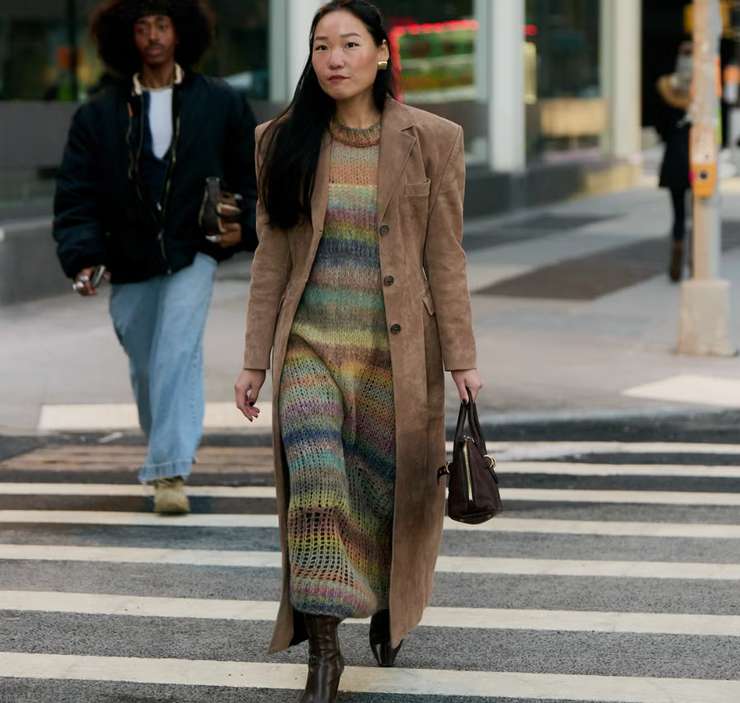 Холод не тетка: как будем носить трендовые платья этой осени Холод не тетка: как будем носить трендовые платья этой осени