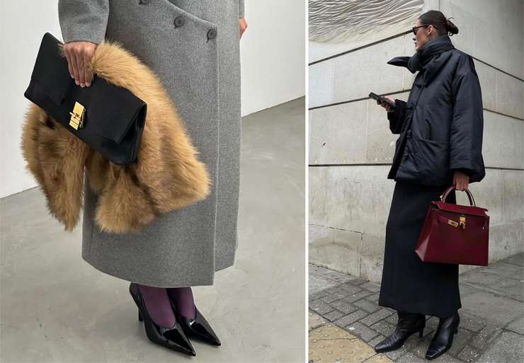 Сумки и зима: какие модели дружат с пуховиком и дубленкой