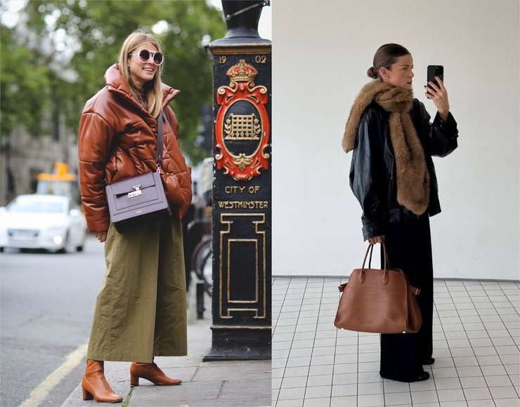 Сумки и зима: какие модели дружат с пуховиком и дубленкой