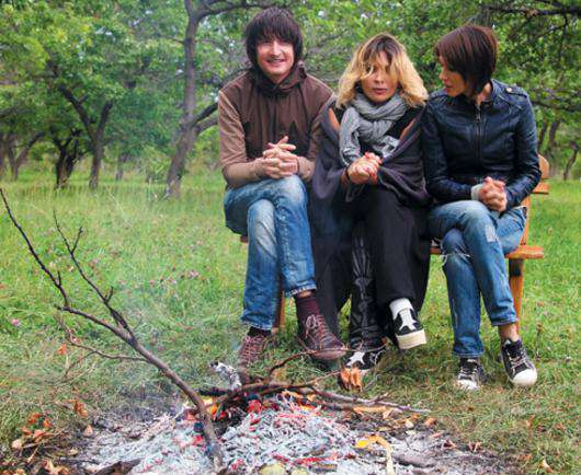 Группа «Город 312» на озере Иссык-Куль. Фото: материалы пресс-служб.