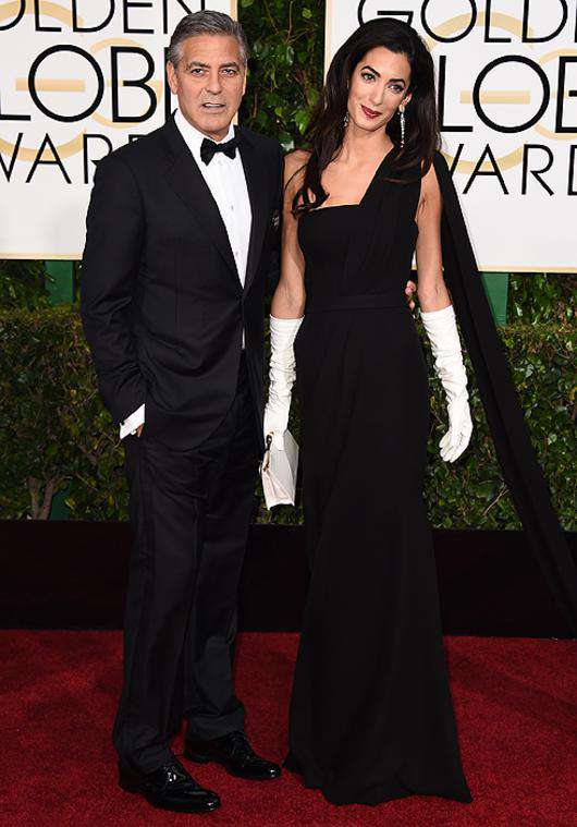 Джордж Клуни и Амаль Аламуддин. Фото: AP Images.