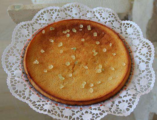 Пирог с лимоном, творогом и цукатами. Фото автора.